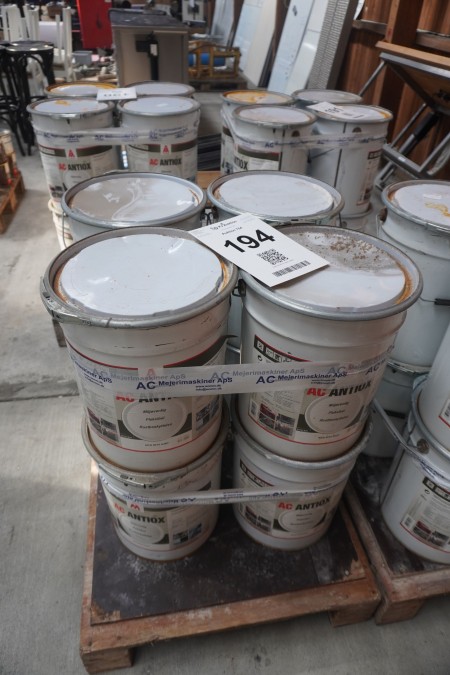 8 buckets rust protection AC ANTIOX Gray.