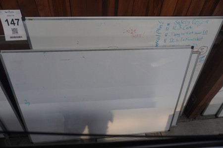3 stk whiteboard 