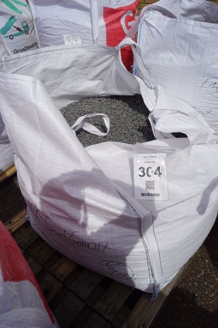 Sort Granitskærver(NORIT), 11/16, ca. 750 kg