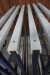 Stainless steel plate. For pallet forks