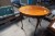 2 antique coffee tables.