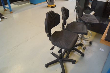 3 pieces. Workshop chairs