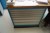 Wooden file bench with Lista drawer / tool cabinet