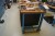 Wooden file bench. incl. tool cabinet with drawers