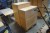 2 pcs. filing cabinets + 1 piece tambour cupboard