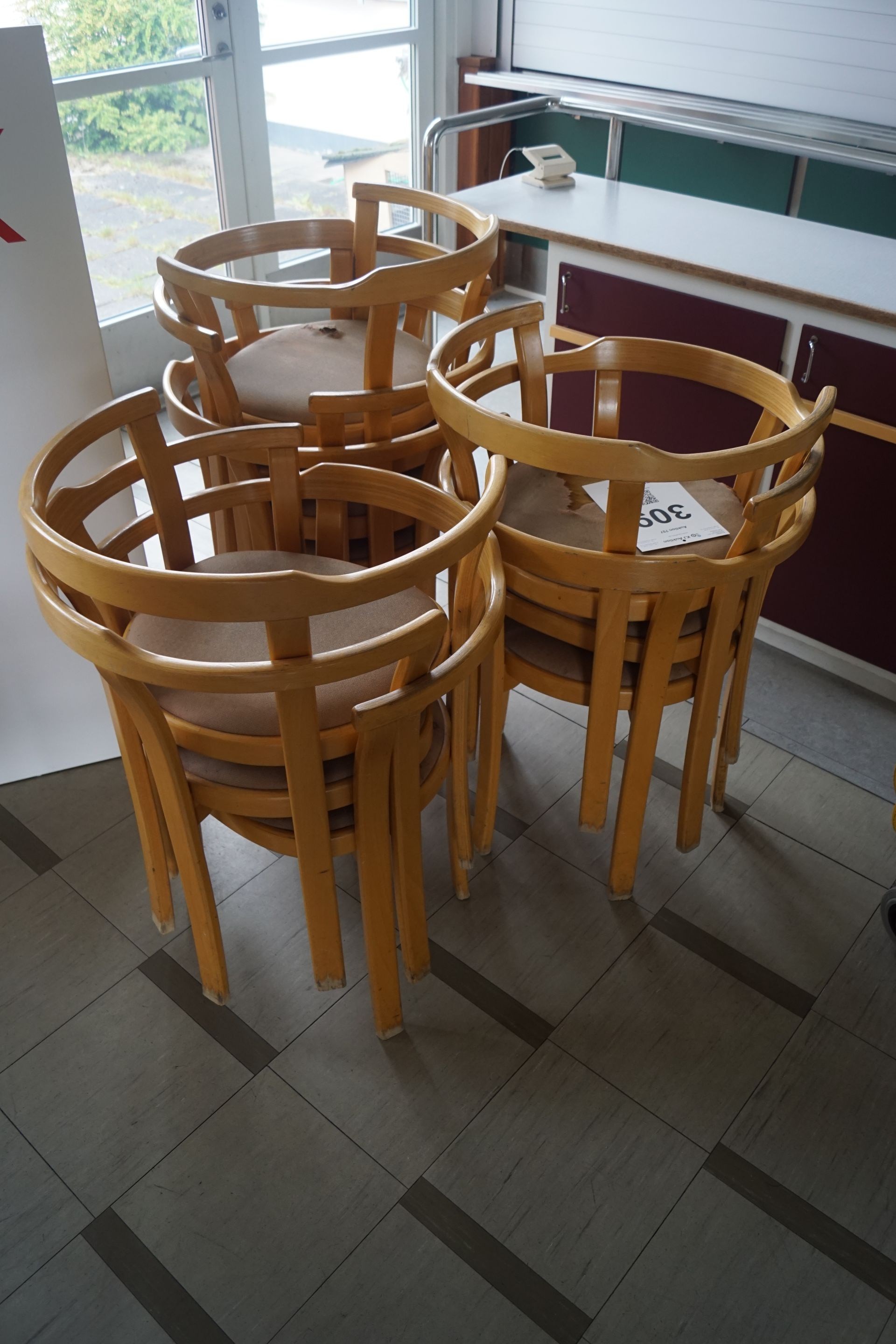 koks Arab design 10 stk stole i træ, mærke: Farstrup møbler - KJ Auktion - Maskinauktioner