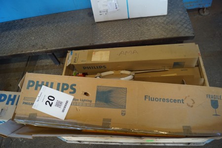 Verschiedene Leuchtstofflampen, Marke: Philips.