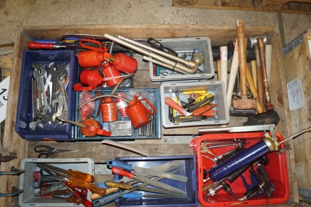 Large lot of hand tools