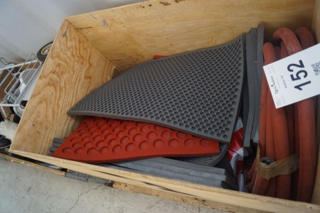 Lot mats in rubber