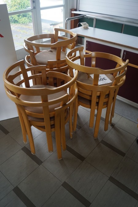 10 Holzstühle, Marke: Farstrup Möbel