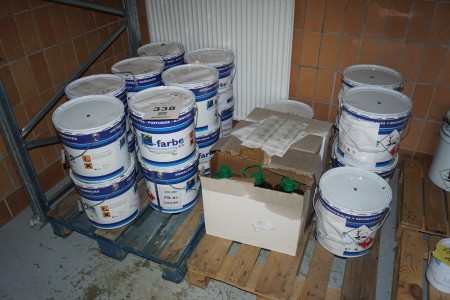 14 buckets of 20kg paint, Brand: Color, type: FS34088