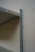 1 piece steel shelf with 4 compartments