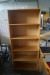 Bookcase, table and 4 chairs