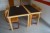 2 canteen tables with 4 chairs