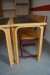 2 canteen tables with 4 chairs