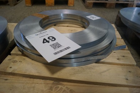 3,5 Stk. Zyklopiertes Stahlband, verzinkt
