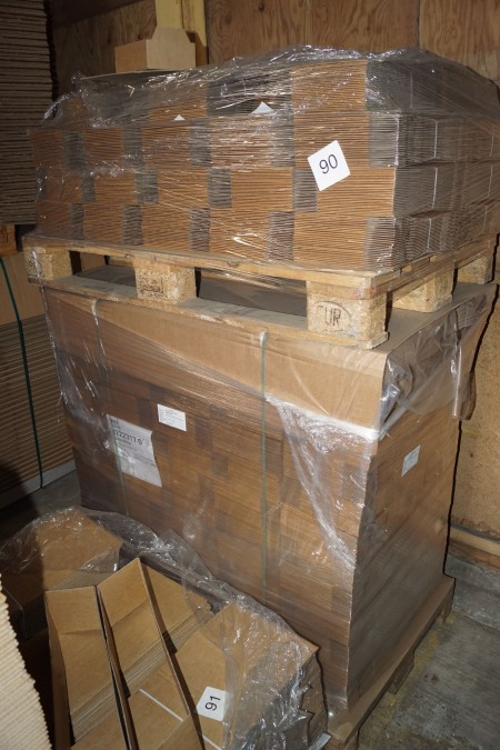 Lot of compartments for Cardboard box