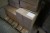 Lot of cardboard sheets with fold lines for u profile
