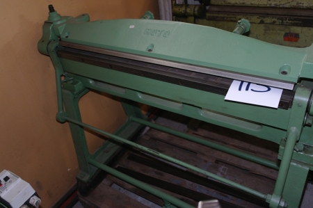 Mechanical Press Brake, Roto, Working width: 1020 mm