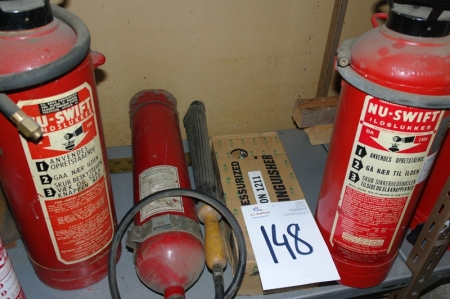 Lot firefighting equipment