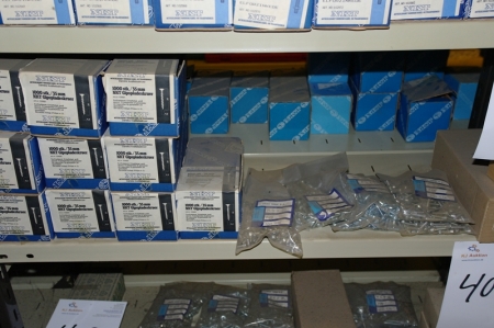 NKT gipspladeskruer 10 kasser a 1000 stk. 35 mm + diverse poser med unbracobolte NYE