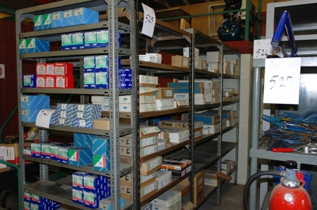 7 section steel shelving