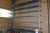 3 section steel shelving, width 50 cm, height. 300 cm. 8 shelves + approx. 10 Tool Panels