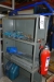 Rack with pliers and Suspension of assortment boxes + angular profile cutter etc.