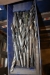 Rack with drills (1 to 19.5 mm). Assortment boxes with rivets (3-40 mm) + wrenches