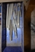 Rack with drills (1 to 19.5 mm). Assortment boxes with rivets (3-40 mm) + wrenches