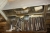 Sortimentsreoler med indhold af snittapper, Whitworth + rørgevind, millimeter gevind, fræseværktøj, stjernegaffelnøgler med videre
