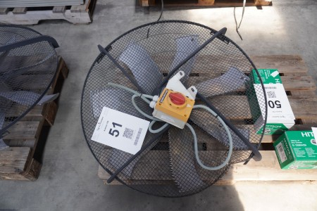 Powerful fan with 7 propellers