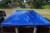 Blue tarpaulin trailer, brand: VA, model: 1003