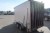 Cargo trailer med rampe. 