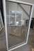 Fenster aus Holz / Aluminium, B119xH212 cm, Rahmenbreite 13 cm, weiß / weiß