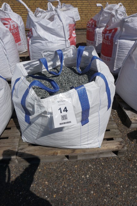 Gray granite shards (White bb), 11/16, approx. 800kg