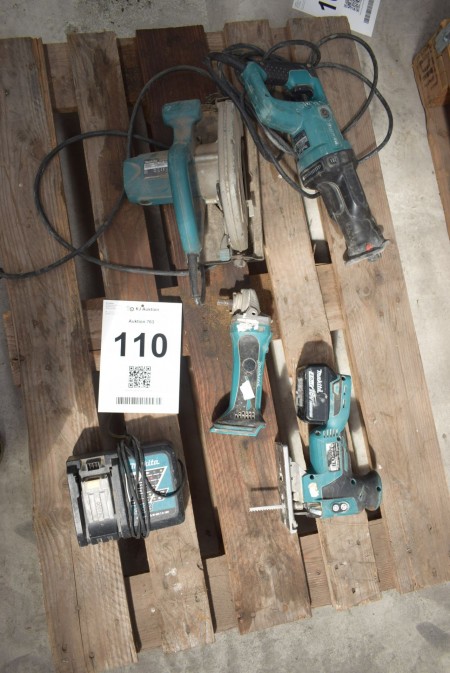 Lot of power tools, brand: Makita