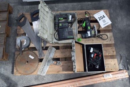 Lot of power and hand tools
