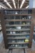  4 assortment shelves with content + hollow tape