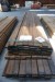 Lot of thermally treated and oiled patio boards