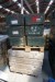 16 pieces of ammunition boxes in natural wood + 6 pieces of green wood