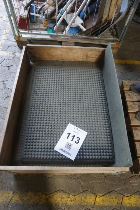 6 piece mats, for loading