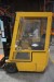 Electric forklift, make, Unitruck, with cabin, type: magazine truck