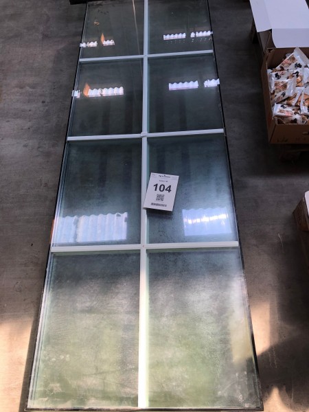 Thermoglass with built-in bars
