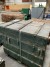 8 wooden ammunition boxes, 120x40 cm