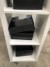 Cupboard with 4 shelves + 16 piece magazine boxes