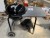 Weber grill with side table