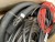 Large lot of mixed hoses / cables