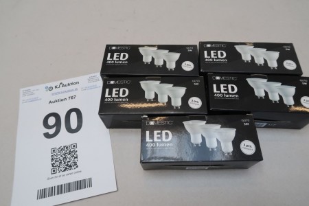 15 pcs. LED spot bulbs