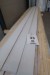 216 meters cladding boards, white painted, thickness 15 mm, cover width 11 cm, length 360 cm, with end groove